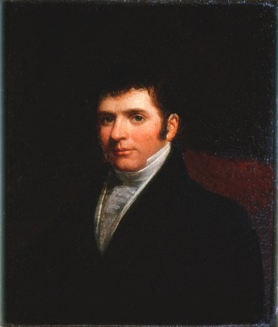 Portrait of John Dobson by William Dixon